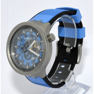 RELOJ SWATCH AZURE BLUE DAZE SB07S106