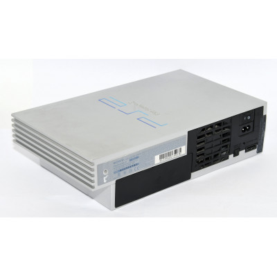 CONSOLA PS2 GRIS CON 2 MANDOS