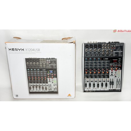 MESA DE MEZCLAS BEHRINGER X1204 USB