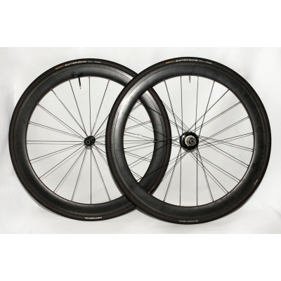 PAREJA RUEDAS DE CARBONO TUBULARES