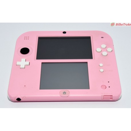 CONSOLA NINTENDO 2DS ROSA-BLANCA