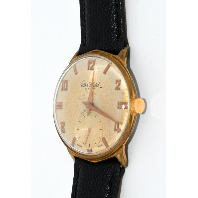 RELOJ MECANICO CLER WATCH 17J