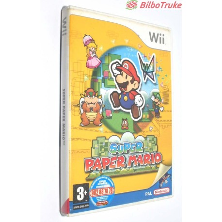 VIDEOJUEGO NINTENDO WII SUPER PAPER MARIO