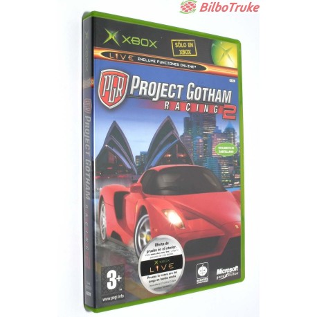VIDEOJUEGO XBOX PROJECT GOTHAM RACING 2
