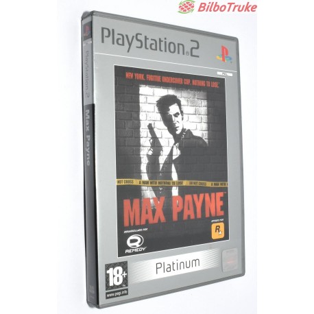 VIDEOJUEGO PS2 MAX PAYNE