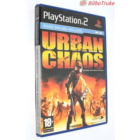 VIDEOJUEGO PS2 URBAN CHAOS