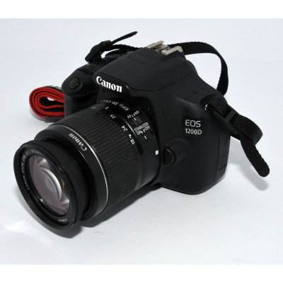 CAMÁRA CANON EOS 1200D + F:18-55MM F:3.5-5.6 IS II