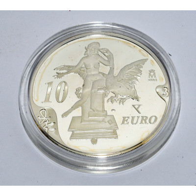 MONEDA DALI 10€ 2004 LEDA ATOMICA