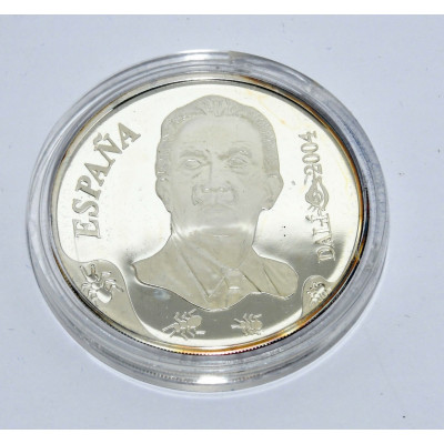 MONEDA DALI 10€ 2004 AUTORETRATO