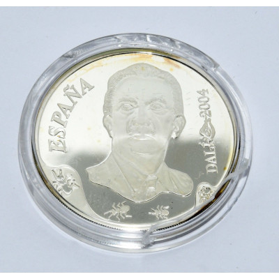 MONEDA DALI 10€ 2004 EL GRAN MASTURBADOR