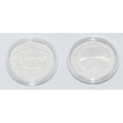 MONEDA 10€ 25 ANIVERSARIO CONSTITUCION 2003