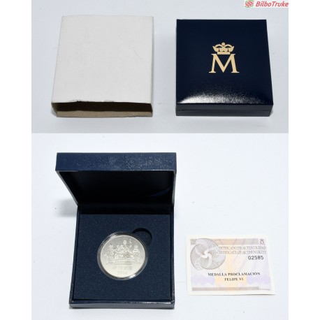 MEDALLA CORONACION FELIPE VI