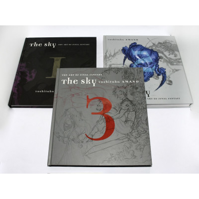 LIBRO THE SKY: - THE ART OF FINAL FANTASY - YOSHITAKA AMANO