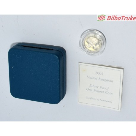 MONEDA UNA LIBRA 2005 UK