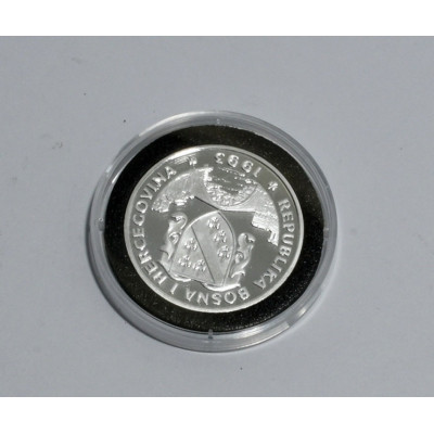 MONEDA 21 ECU 3 ECU 1993 BOSNIA HERZEGOVINA