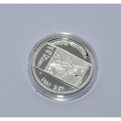 MONEDA 10 DINERS ANDORRA 1991 CARLO MAGNO