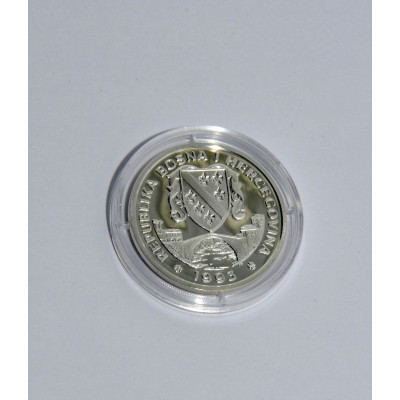 MONEDA 21 Y 3 ECUS 1993 MESQUITA SARAJEVO
