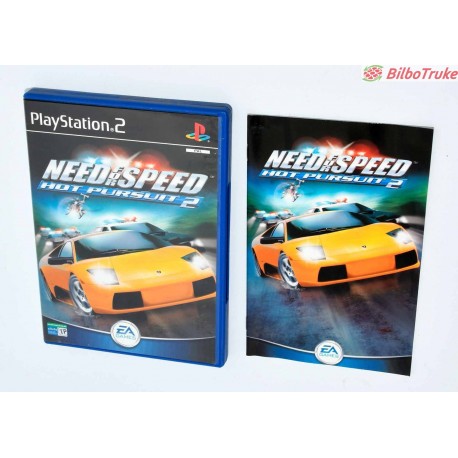 VIDEOJUEGO PS2 NFS HOT PURSUIT 2