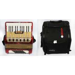 ACORDEON HOHNER STUDENT V 48 BASS + FUNDA