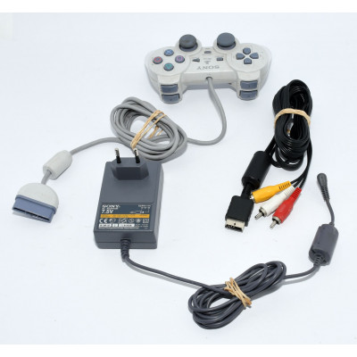 CONSOLA SONY PS ONE CON 1 MANDO Y CABLEADO