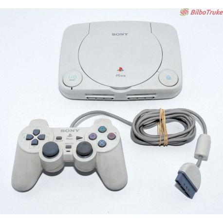 CONSOLA SONY PS ONE CON 1 MANDO Y CABLEADO