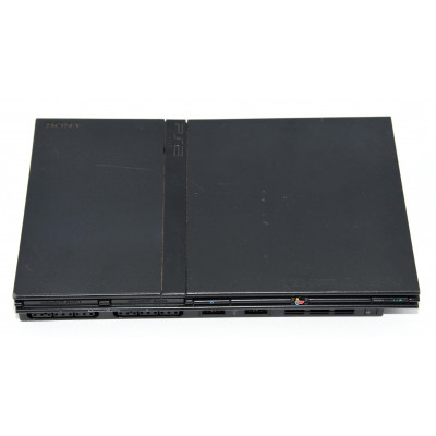 CONSOLA PS2 SLIM NEGRA CON MANDO