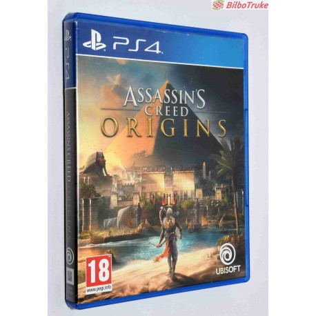 VIDEOJUEGO PS4 ASSASINS CREED ORIGINS