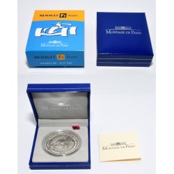MONEDA 1.5€ RENAULT CAMPEON F1 2005 PLATA