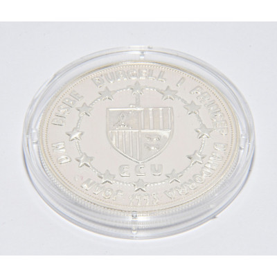 MONEDA ANDORRA 10 DINER SAN JORGE PLATA 1993