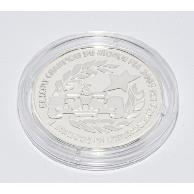 MONEDA 1.5€ RENAULT CAMPEON F1 2005 PLATA