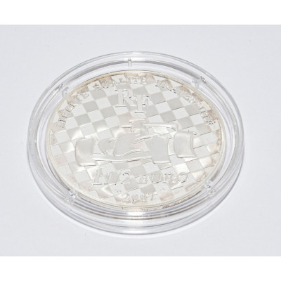 MONEDA 1.5€ FRANCIA 2007 RENAULT CAMPEON F1 PLATA