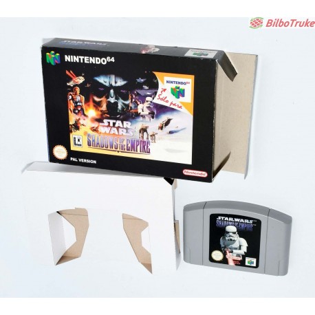 VIDEOJUEGO N64 STAR WARS THE SHADOW OF THE EMPIRE