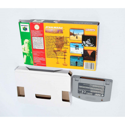 VIDEOJUEGO N64 STAR WARS THE SHADOW OF THE EMPIRE