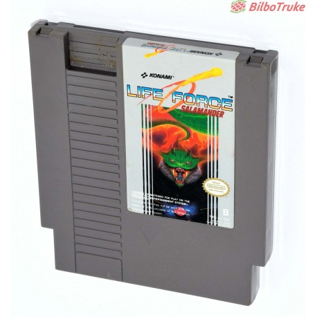 VIDEOJUEGO NES LIFE FORCE SALAMANDER