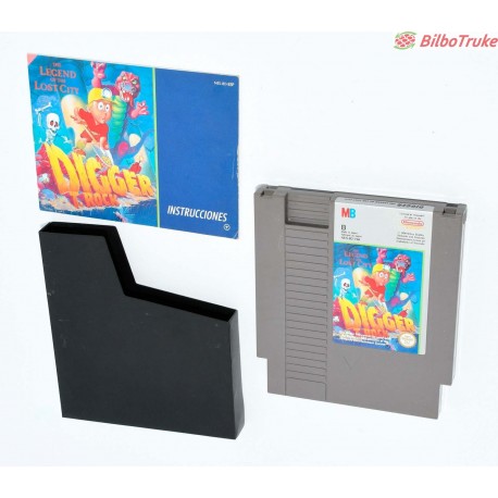 VIDEOJUEGO NES DIGGER T ROCK