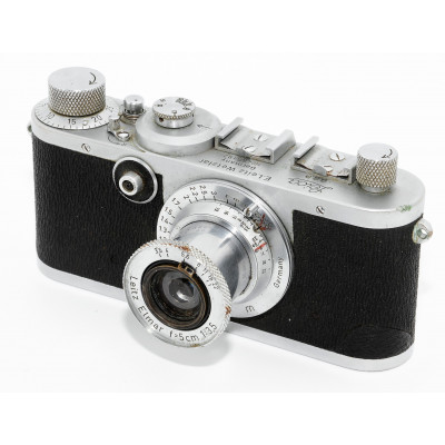 CAMARA LEICA IC CON OBJETIVO ELMAR 50MM Y VISOR LEICA 35-135MM