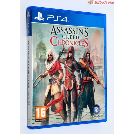 VIDEOJUEGO PS4 ASSASINS CREED CHRONICLES