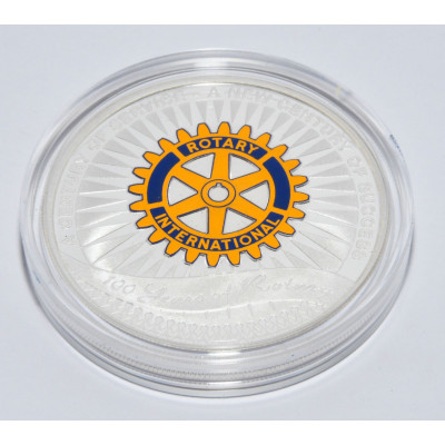 MONEDA AUSTRALIA 2005 PERTH MINT 100 YEARS OF ROTARY 1OZ