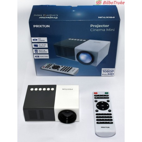 PROYECTOR PRIXTON CINEMA MINI 900 LUMENS
