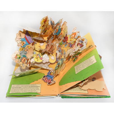 LIBRO ASTERIX POP UP SALVAT