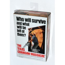 FIGURA ULTIMATE LEATHERFACE - LA MATANZA DE TEXAS ESCALA 1/10 18 CM