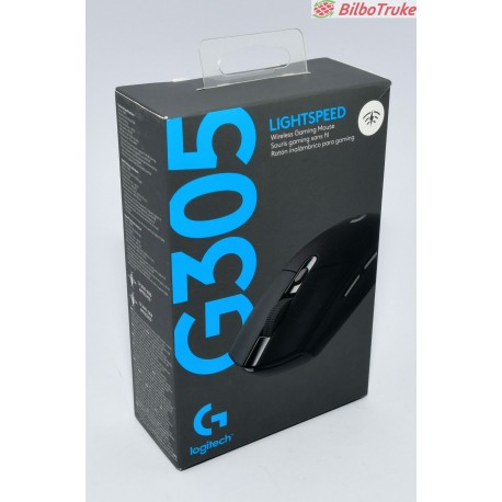 RATON GAMING LOGITECH G305 NEGRO PRECINTADO