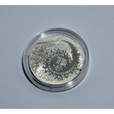 MONEDA EURO Y MEDIO DE PLATA CENICIENTA 2002