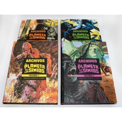 COLECCION EL PLANETA DE LOS SIMIOS 4 TOMOS