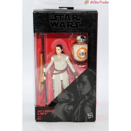 FIGURA STAR WARS REY HAKKU BB-8