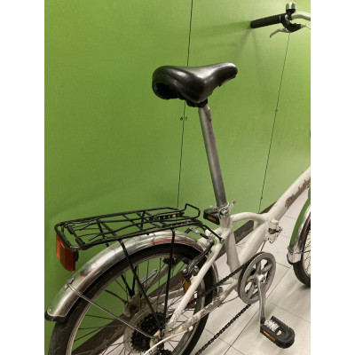 BICICLETA PLEGABLE BLANCA