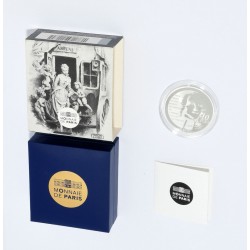 MONEDA 10 EUROS DE PLATA MANON LESCAUT 2015