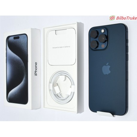 IPHONE 15 PRO MAX 256GB BLUE TITANIUM