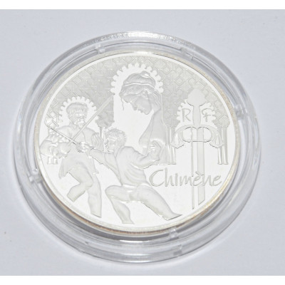 MONEDA HEROES DE LA LITERATURA FRANCESA CHIMENE