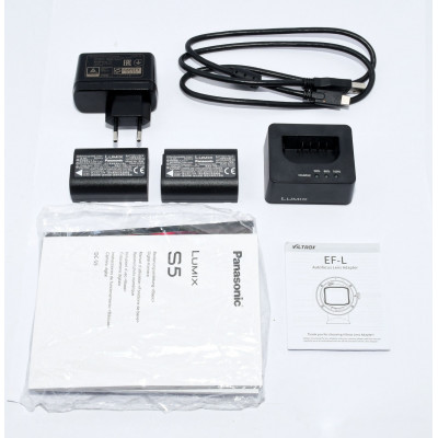 CAMARA DIGITAL MIRRORLESS PANASONIC LUMIX S5 + 20-60MM